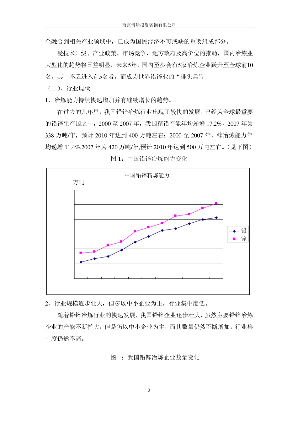我国铅锌冶炼行业分析报告_第3页