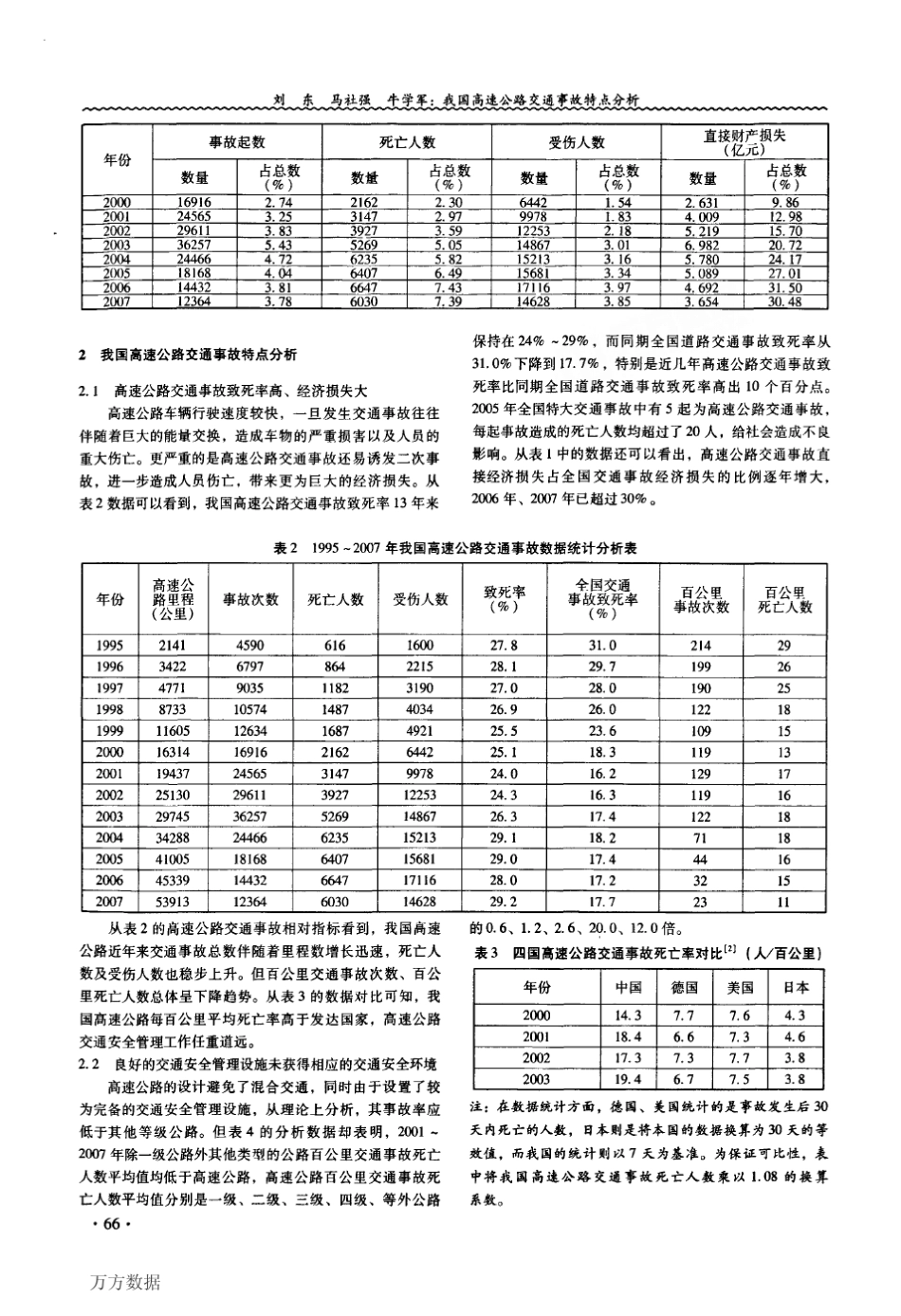 我国高速公路交通事故特点分析_第2页