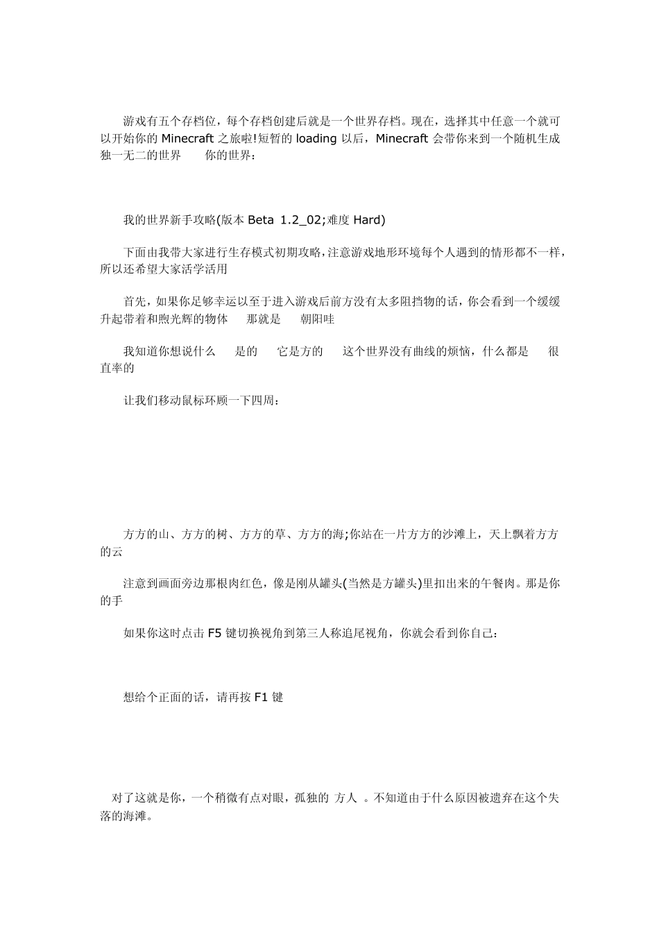 我的世界攻略_第2页