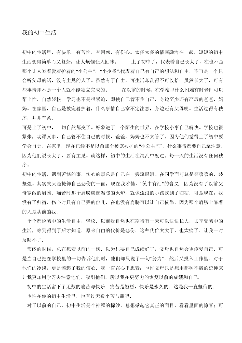 我的初中生活_第3页