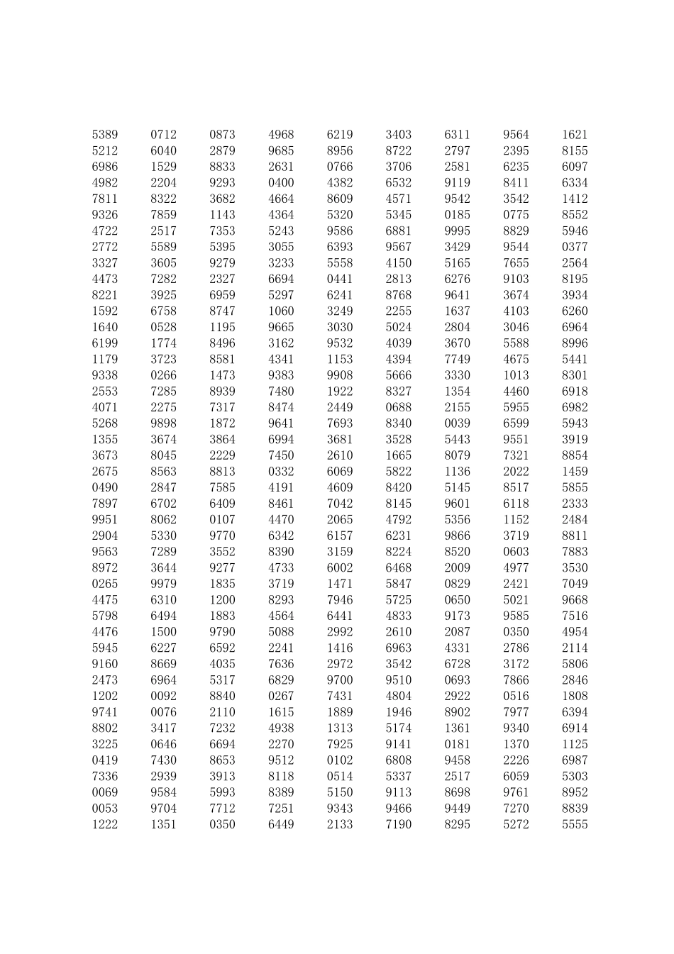 我的随机数表_第1页