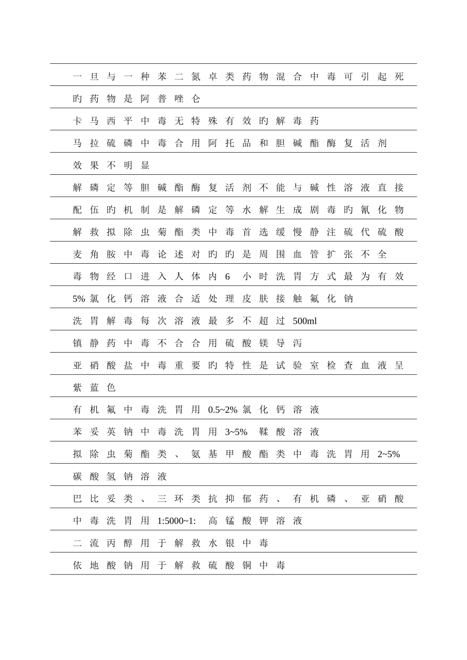 2025年药师考试临床常见中毒物质与解救_第2页