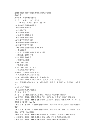 房地产公司向城建局归档