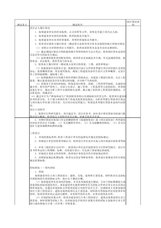 房地产内控审计