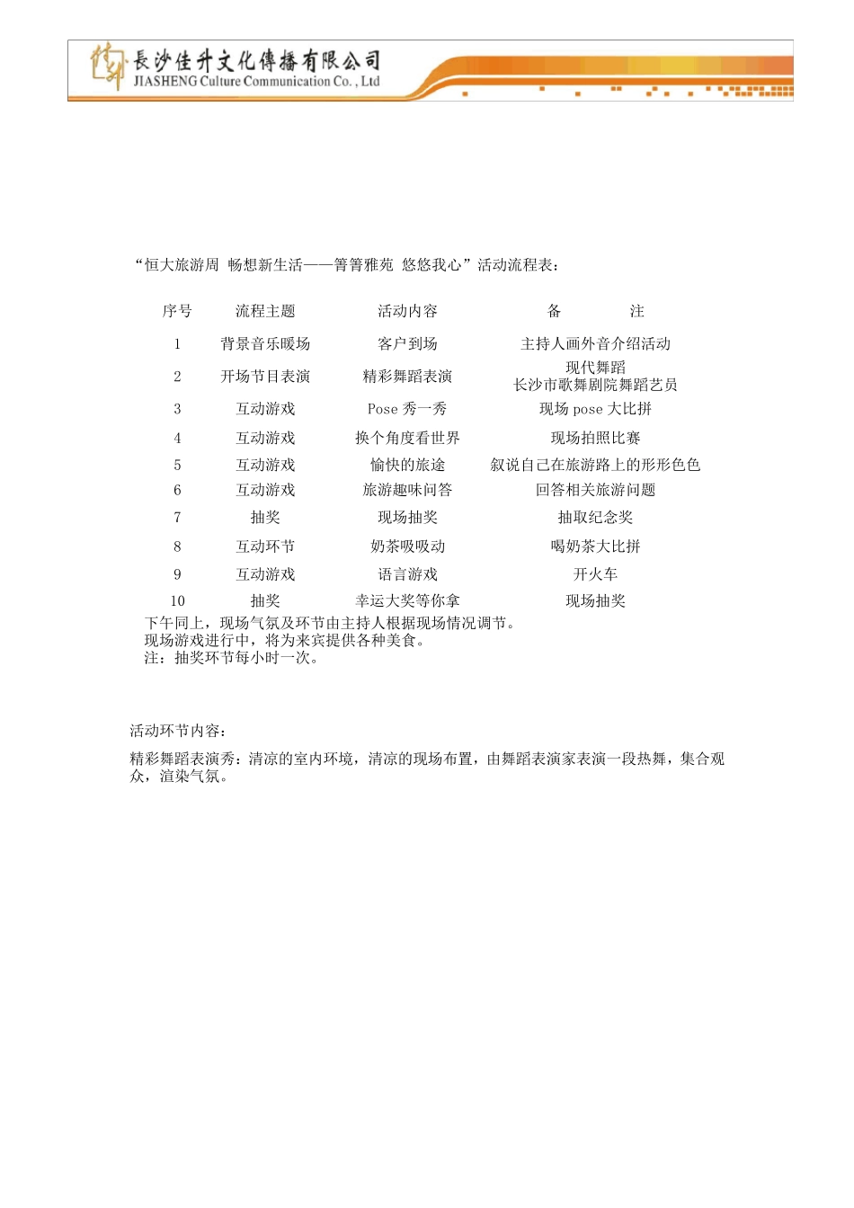 房地产周末暖场活动策划方案_第3页