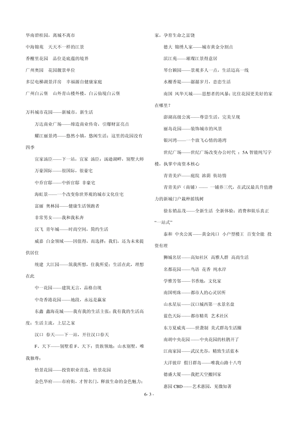 房地产广告语大全_第3页