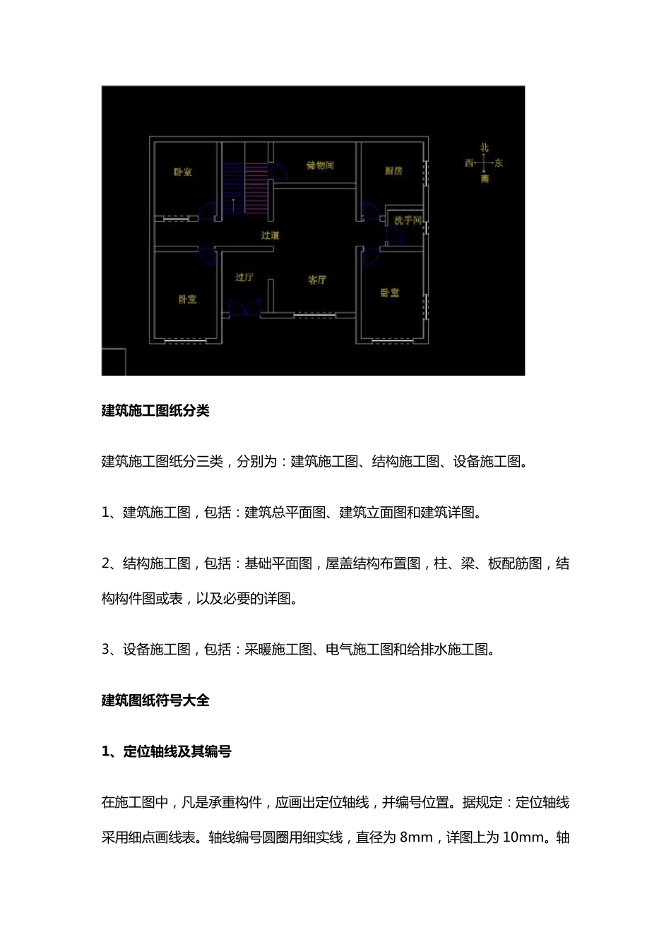 房屋建筑图纸怎么看懂房屋建筑图纸符号大全_第2页