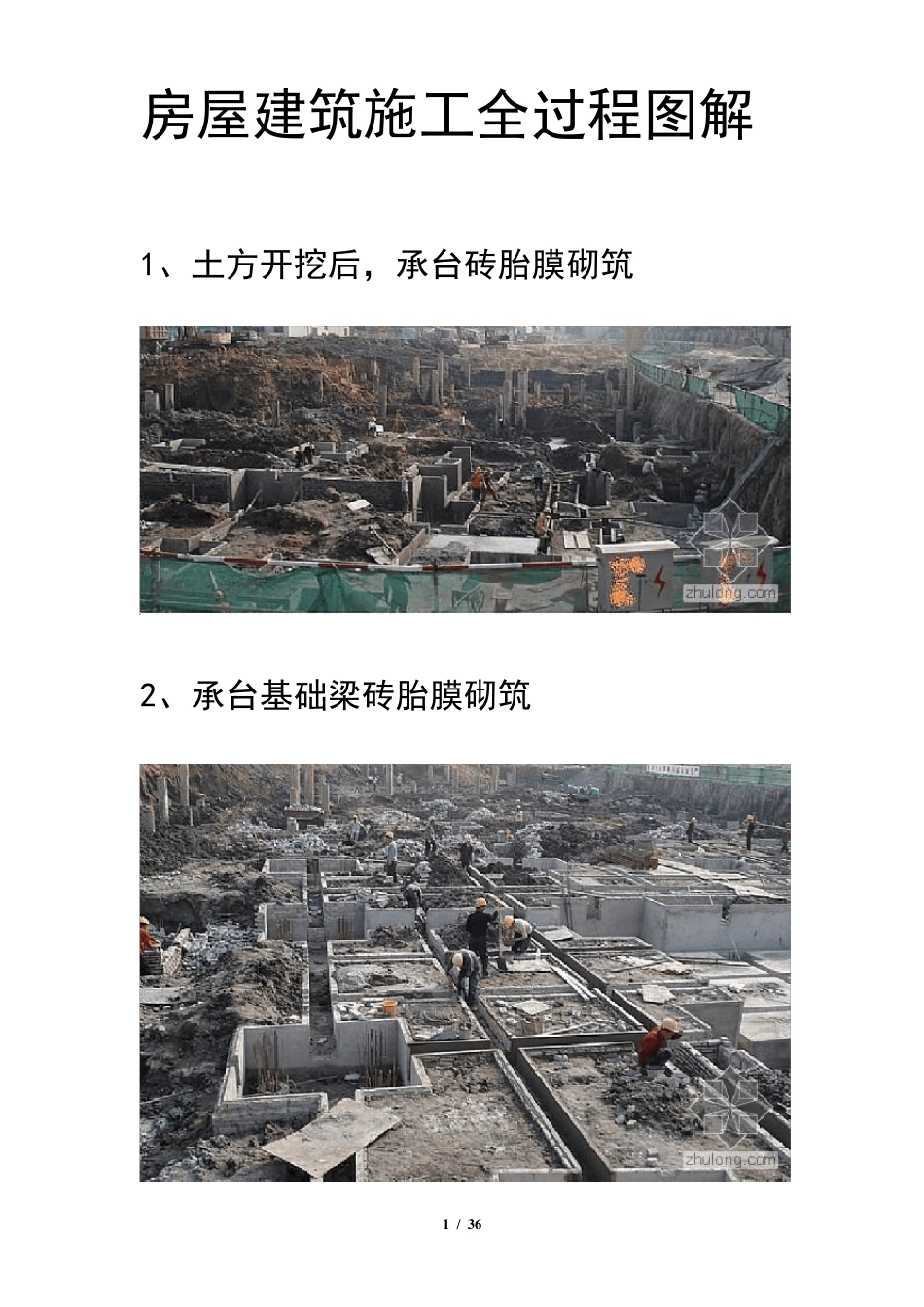 房屋建筑施工全过程图解(图片,非常直观)_第1页