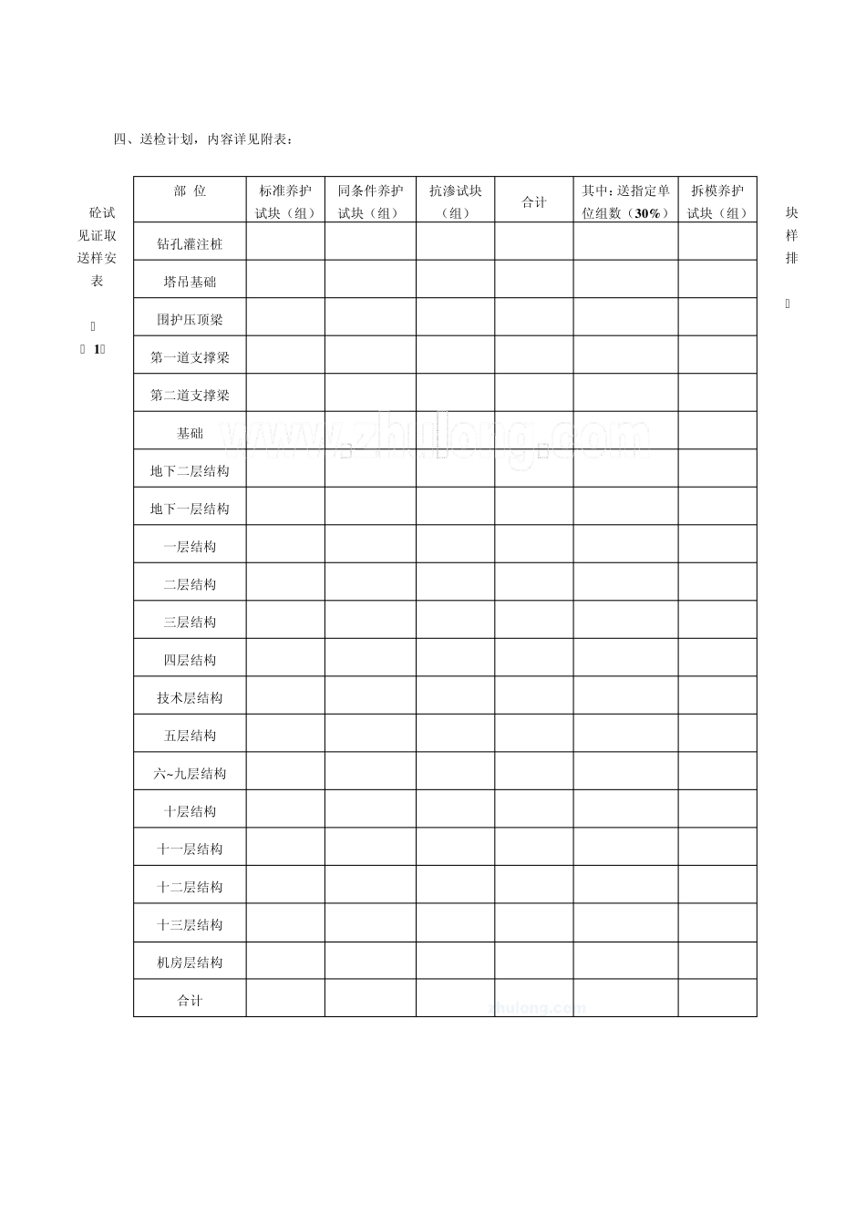 房建工程见证取样送检计划_第2页