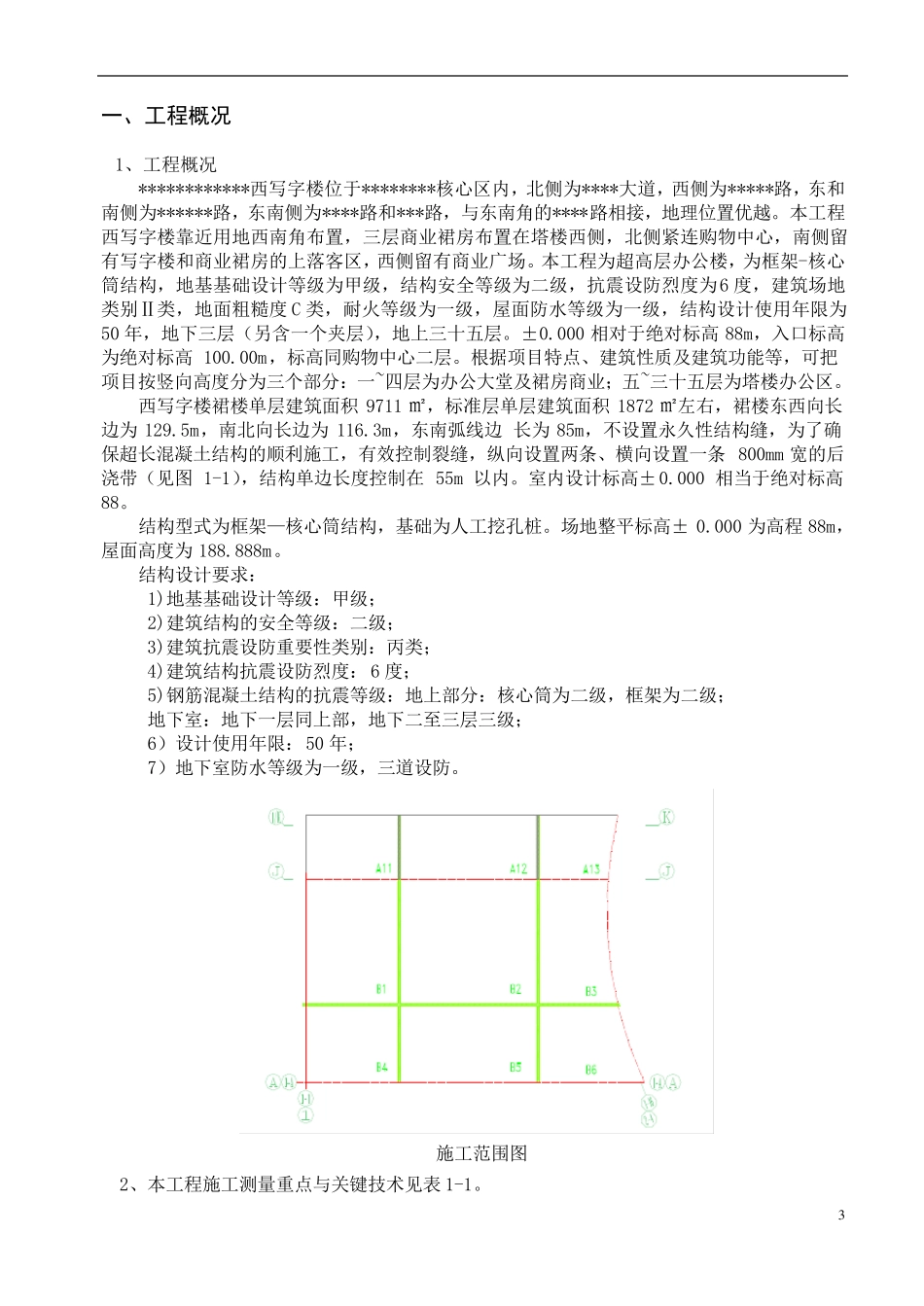 房建测量方案模板_第3页