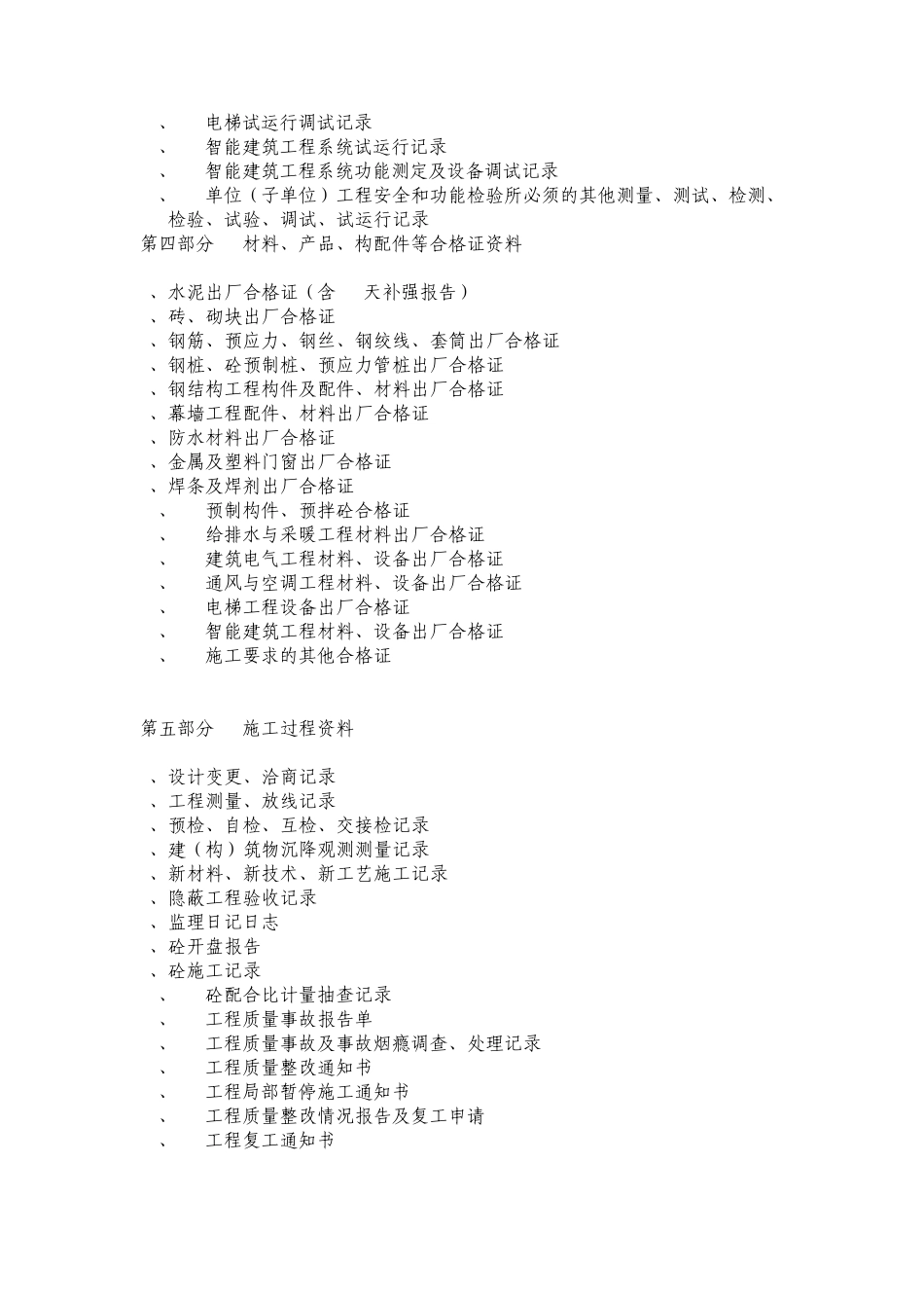 房建资料目录大全_第3页