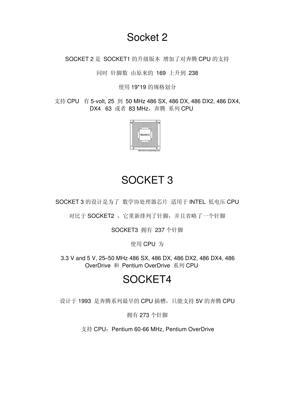 所有CPU插槽介绍(部分设计图_实物图)_第2页