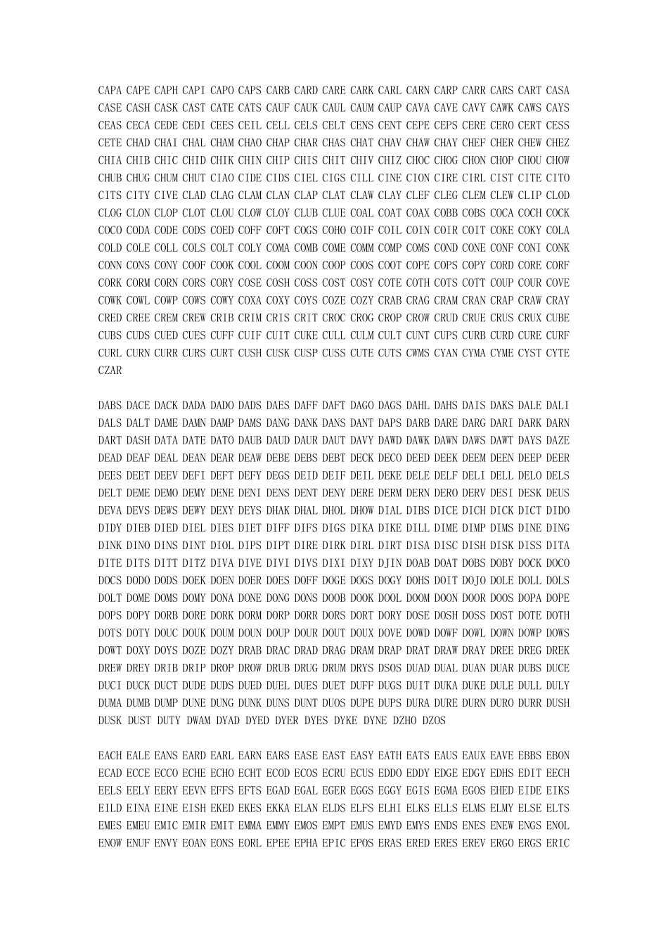 所有四个字母的单词_第2页