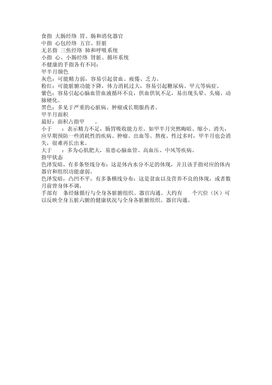 手与内脏对应图_第3页