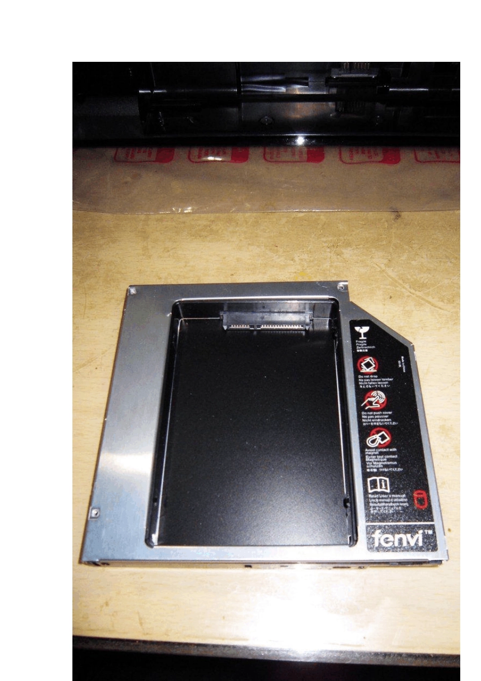 手把手教你免拆机给Y460P光驱位加双硬盘_第3页