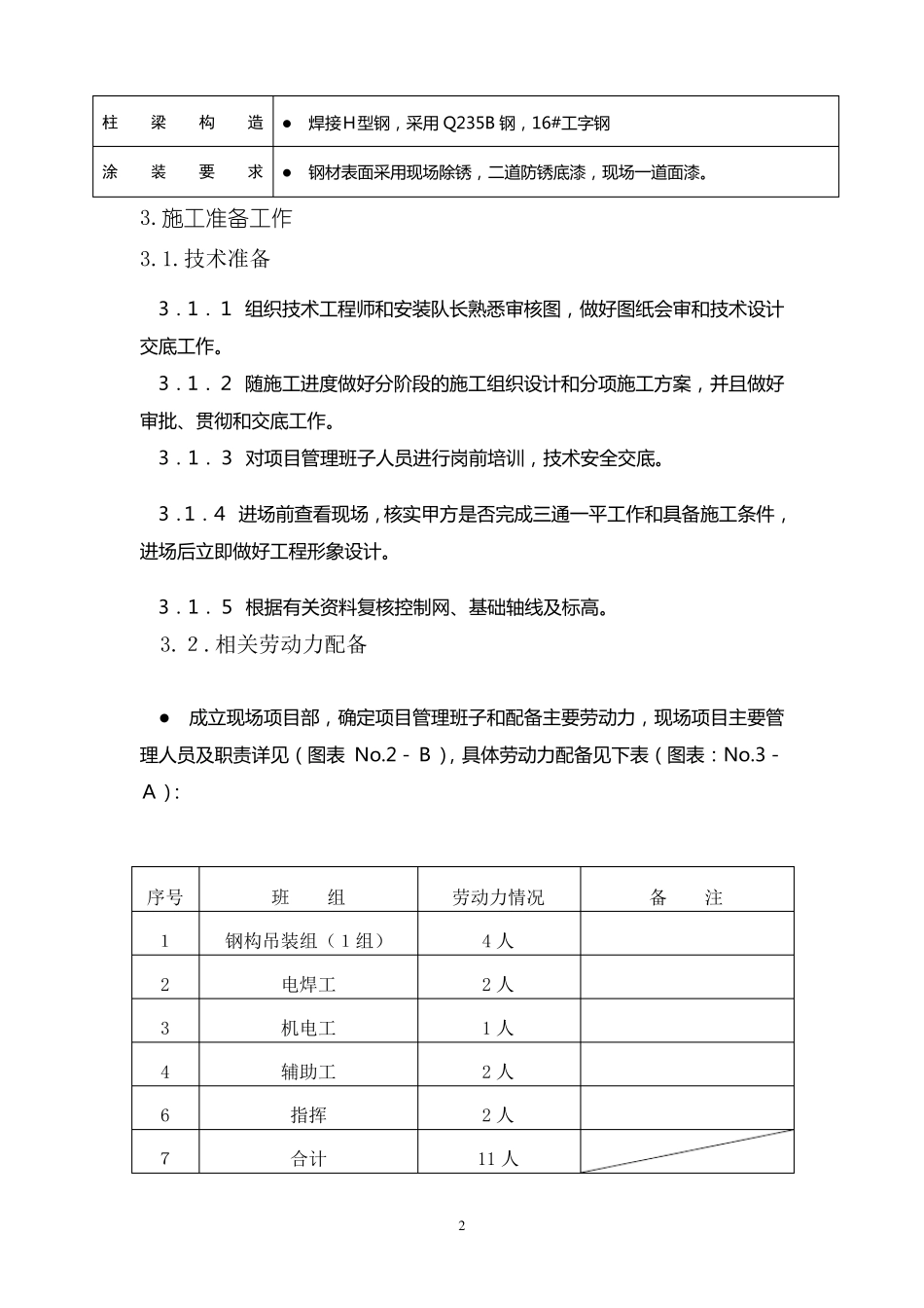 手拉葫芦室内钢梁吊装方案_第3页