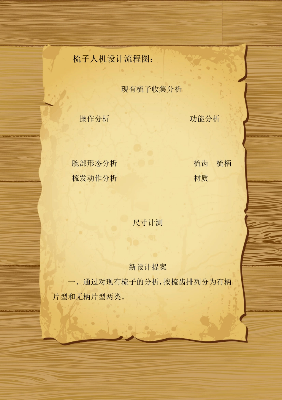 手握式器具设计——梳子_第3页