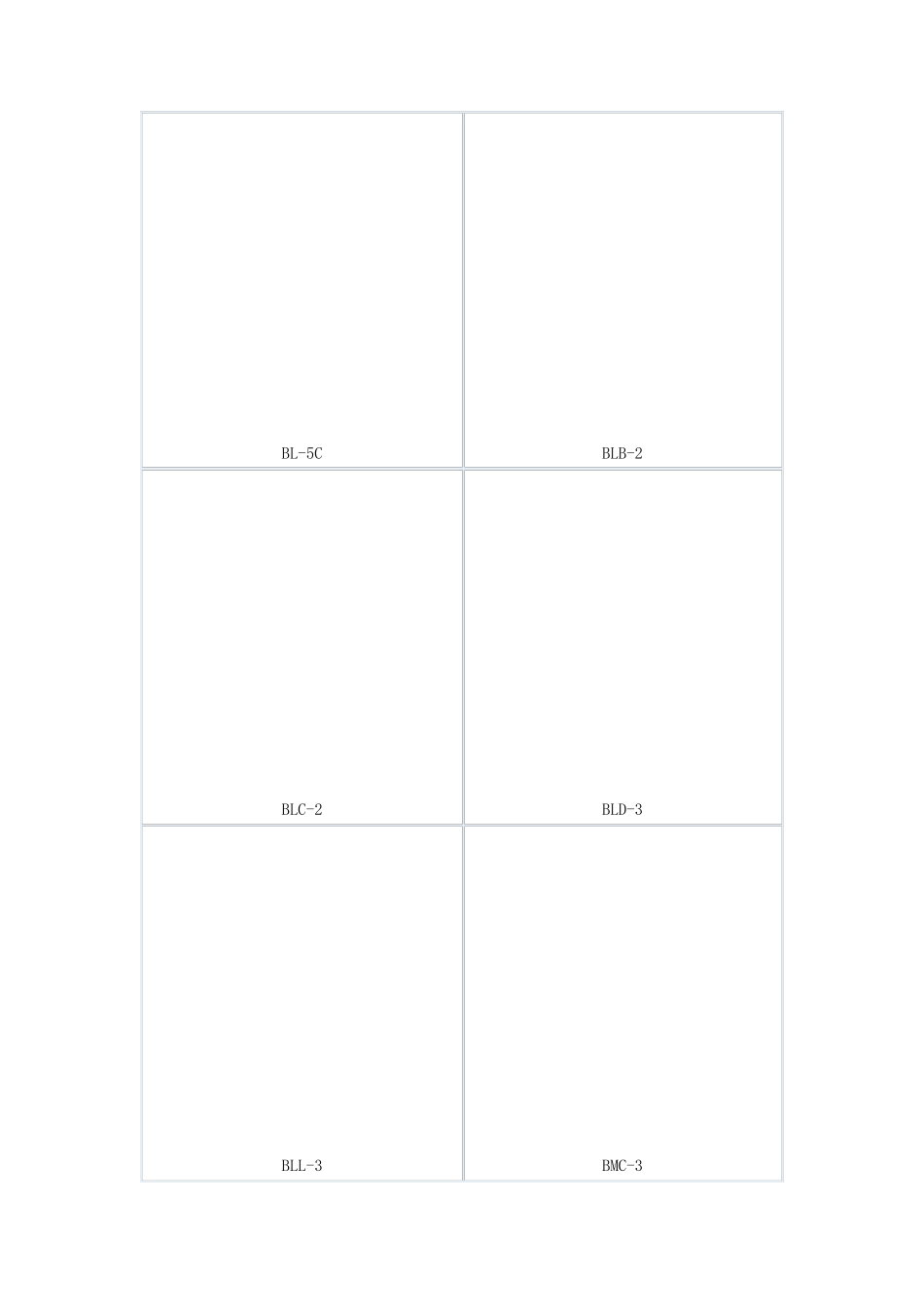 手机电池型号大全_第3页