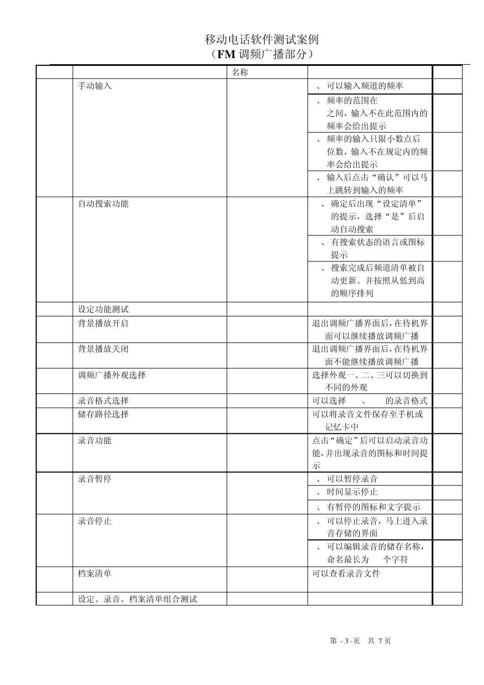 手机软件MTK,FM调频广播测试_第3页
