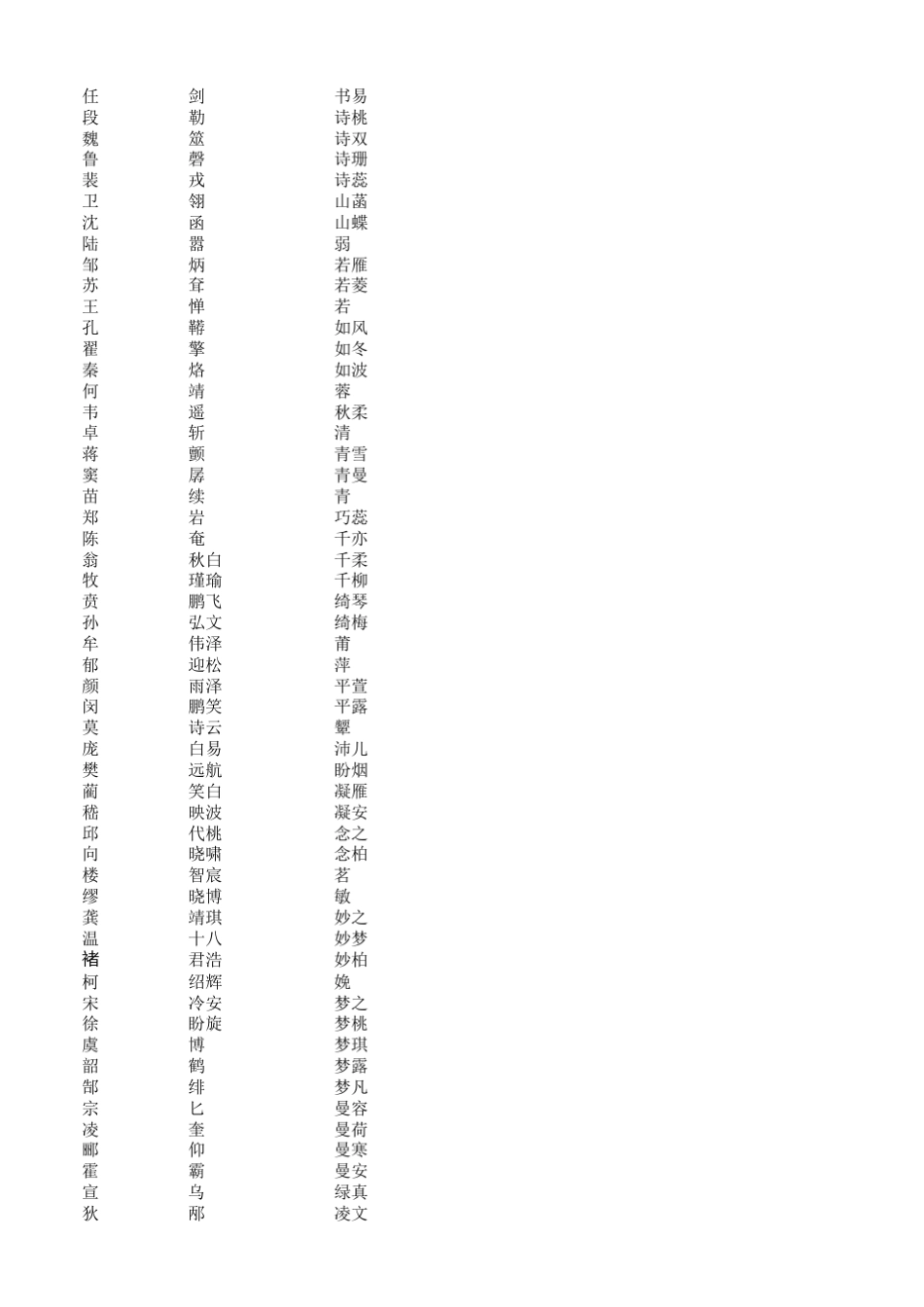 手游随机名字库_第3页