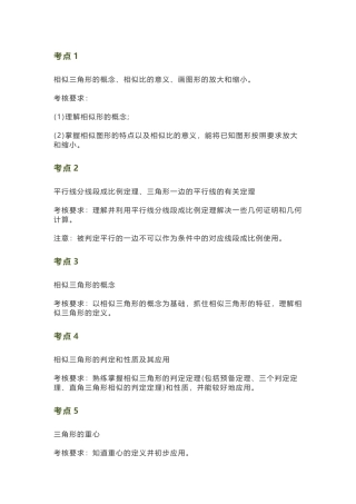 28个初中数学必考知识总结