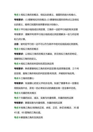 初中数学考试28个【高频考点】整理