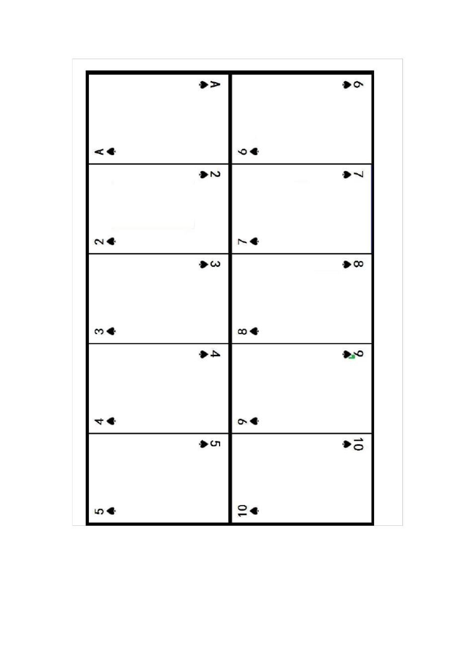扑克打印模板(A4)_第1页
