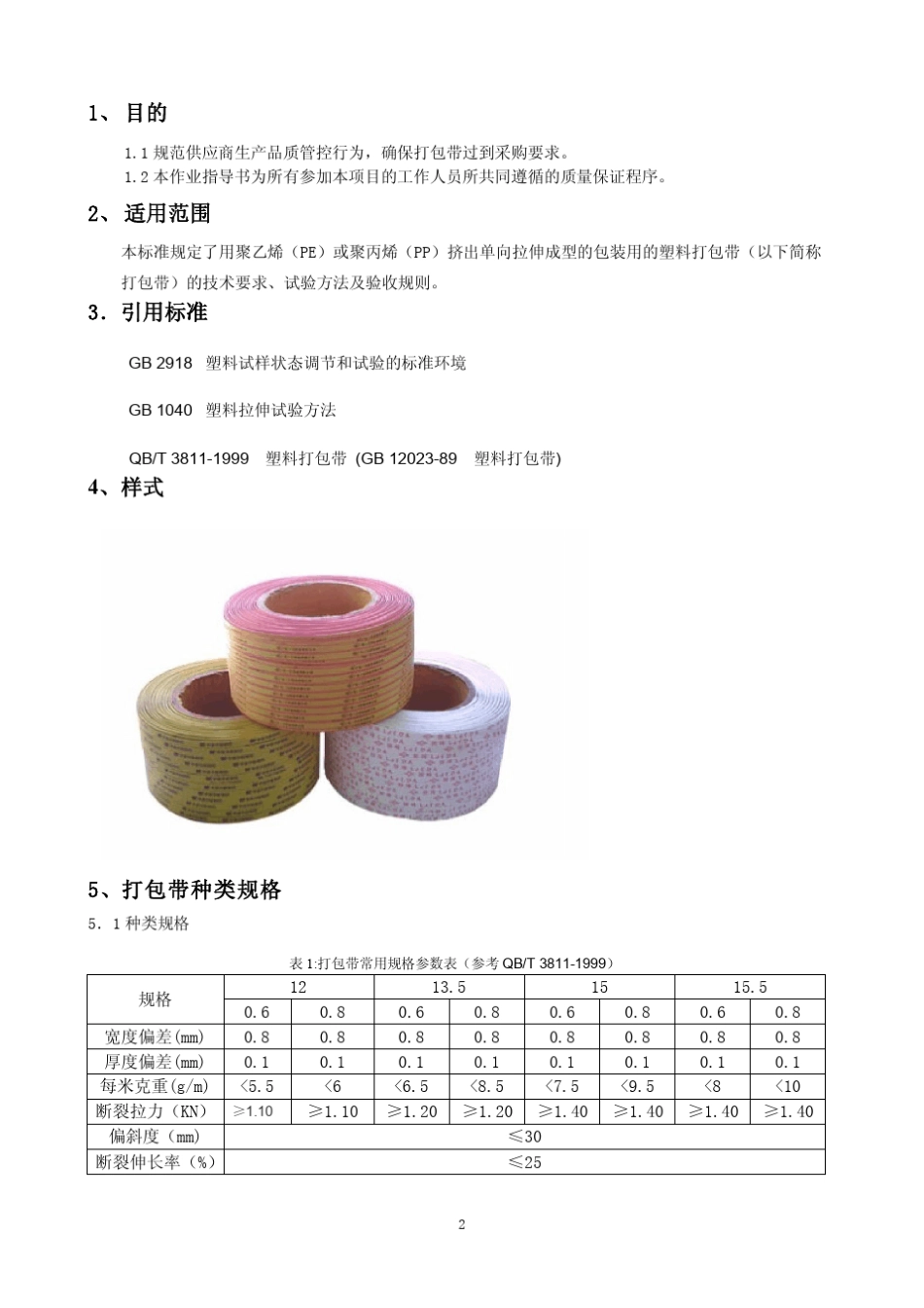 打包带检验标准要求_第2页