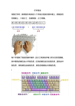 打字练习方法