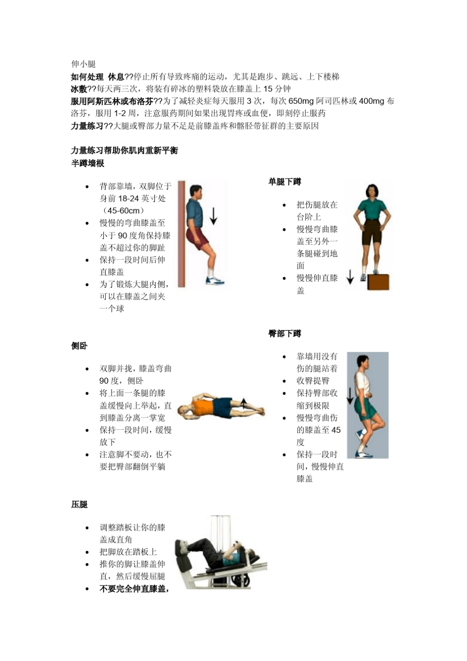 打篮球膝盖受伤了恢复方法_第2页