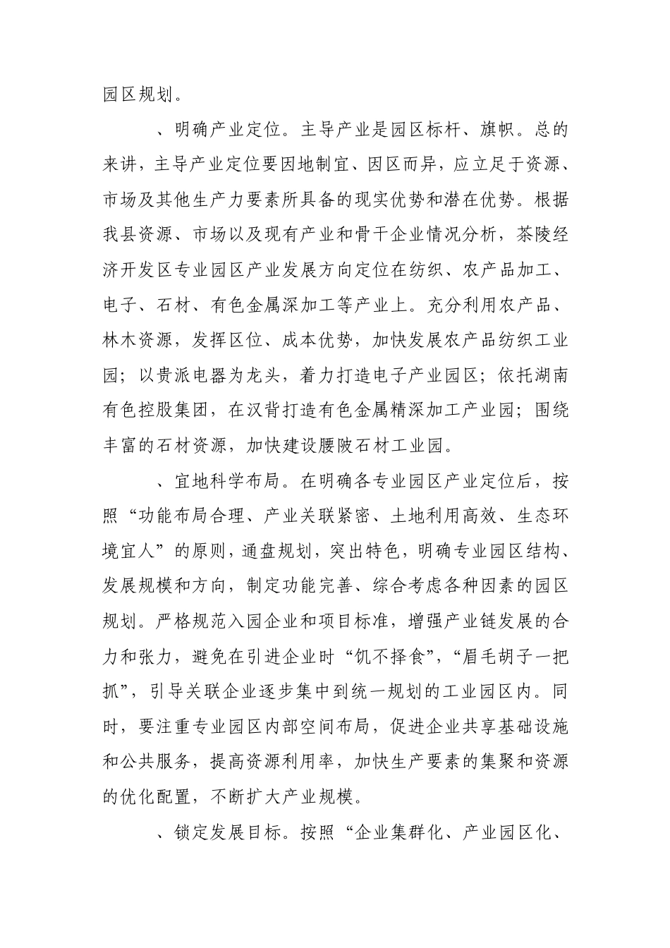 打造专业化园区谋取跨越式发展_第2页