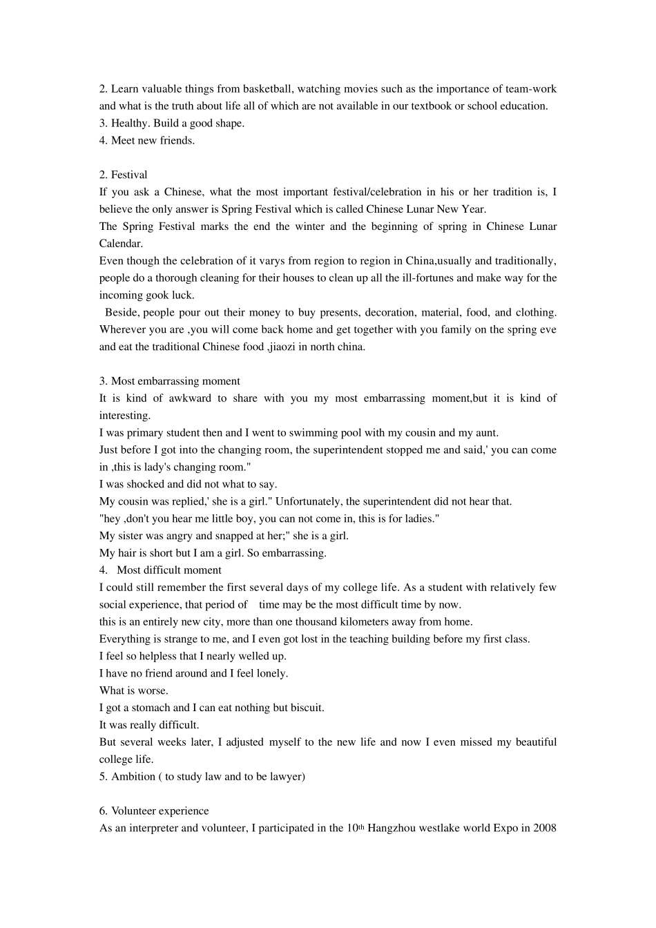 托福口语人+EVENT+PLACE+OBJECT_第2页