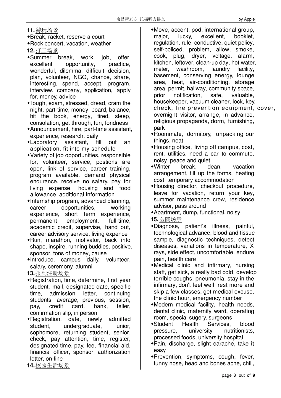 托福听力场景词汇_第3页