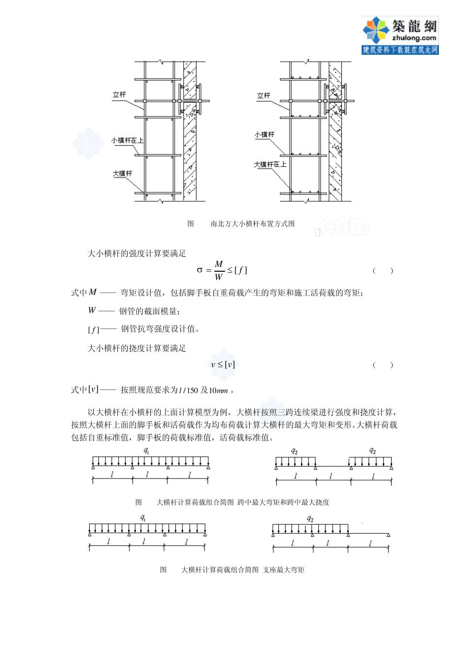 扣件式钢管脚手架计算规则_secret_第2页