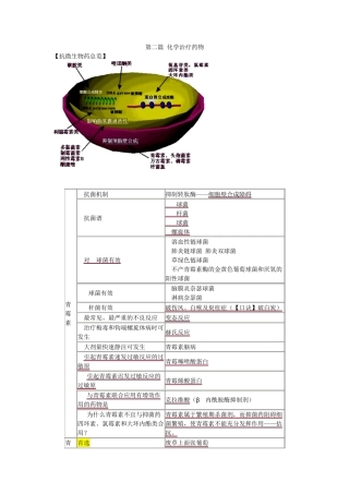 执业药师二抗生素总结汤以恒