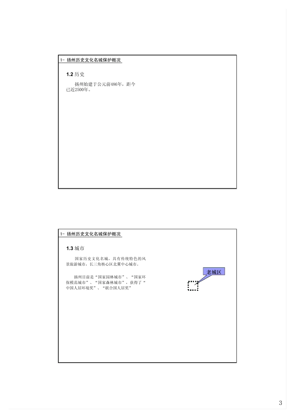 扬州可持续的古城保护2011南京(1027)[兼容模式]_第3页