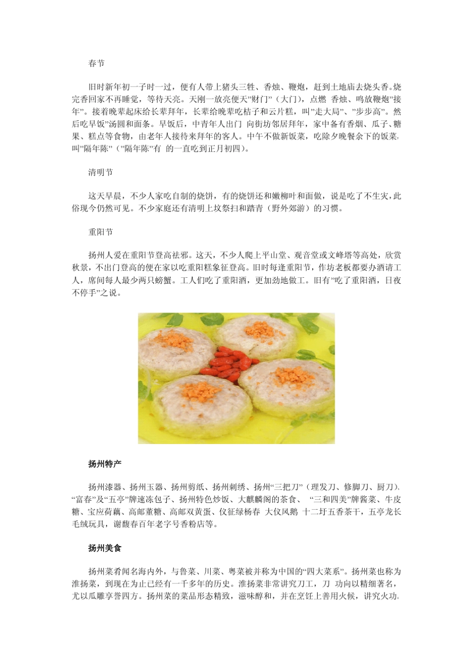 扬州旅游攻略_旅游景点_美食大全_第2页