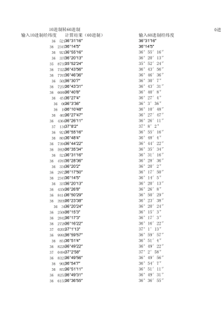 批量经纬度转换工具