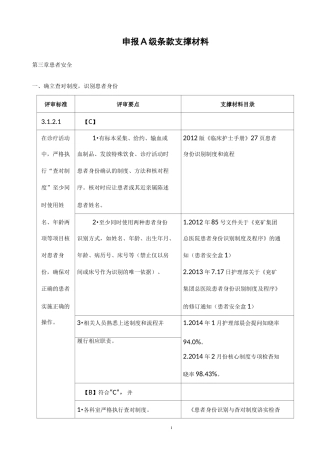 三级医院评审护理条款