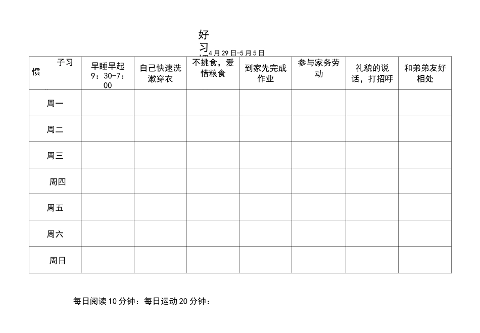 好习惯养成手册_第3页
