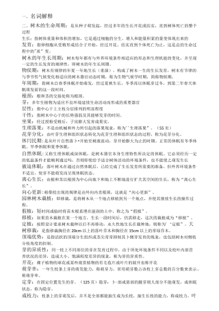 植物栽培与养护汇总