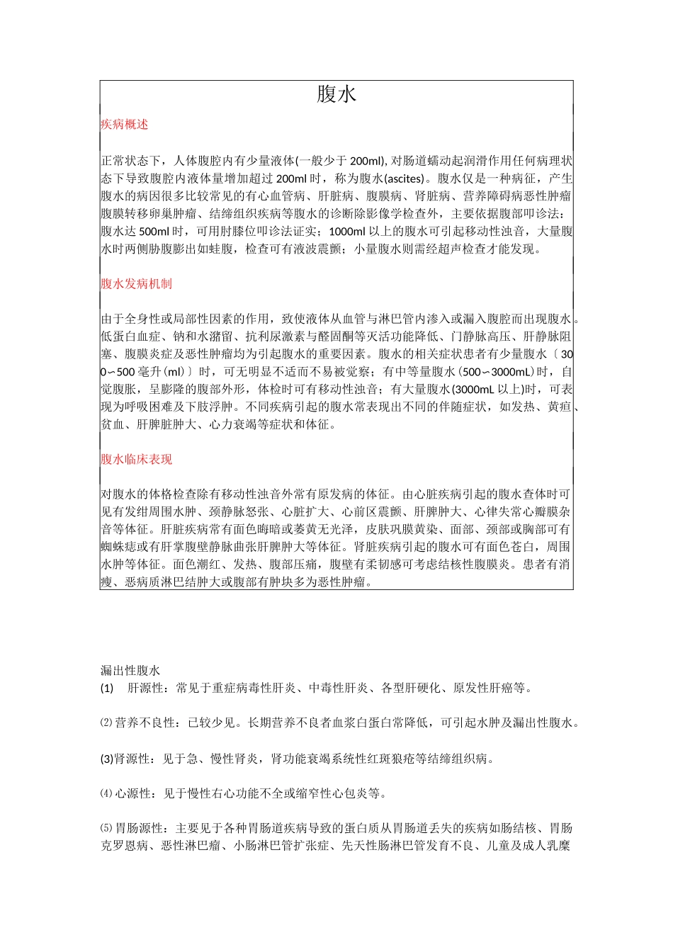 腹水(教学及宣教)_第1页