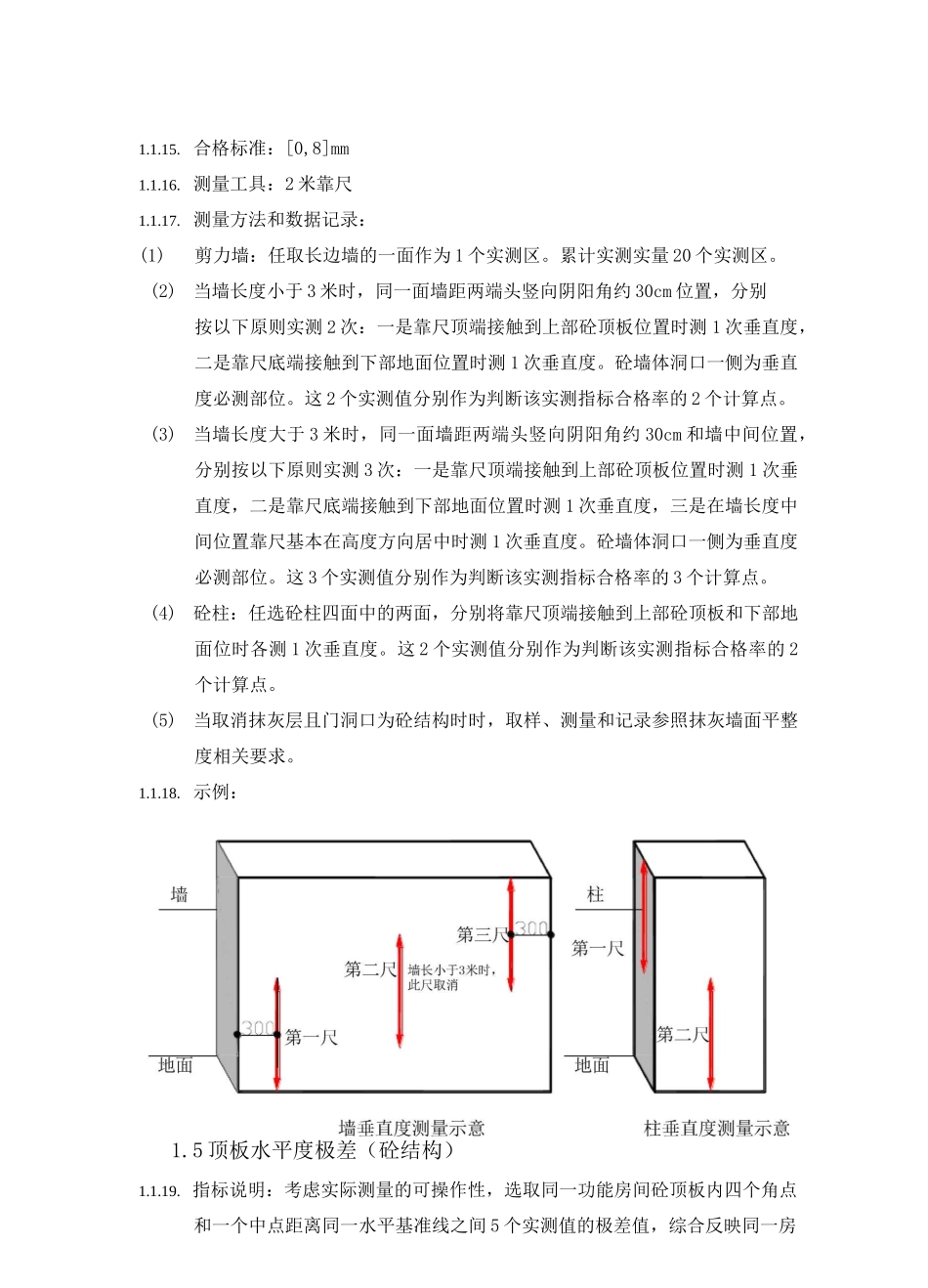 混凝土结构工程实测实量方案_第3页
