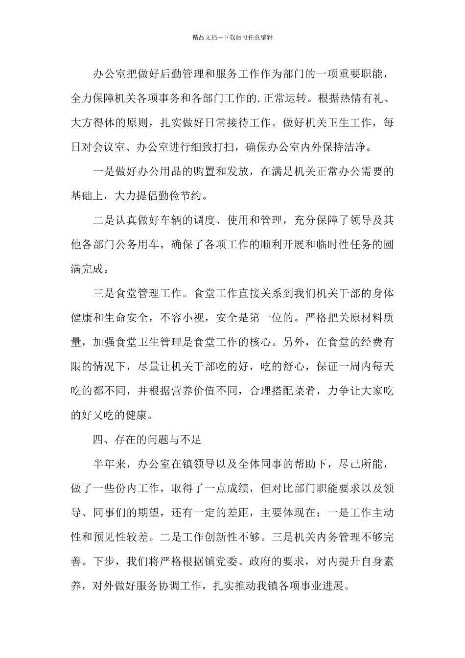 党政办办文办会办事工作总结3篇_第3页