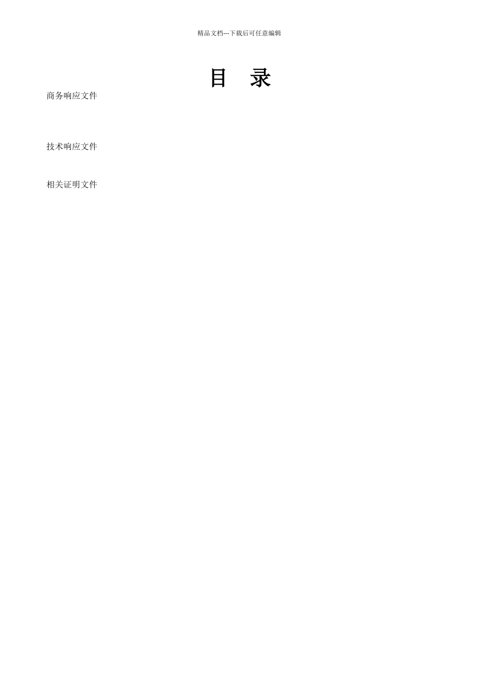 公务用车维修定点采购项目投标文件_第2页