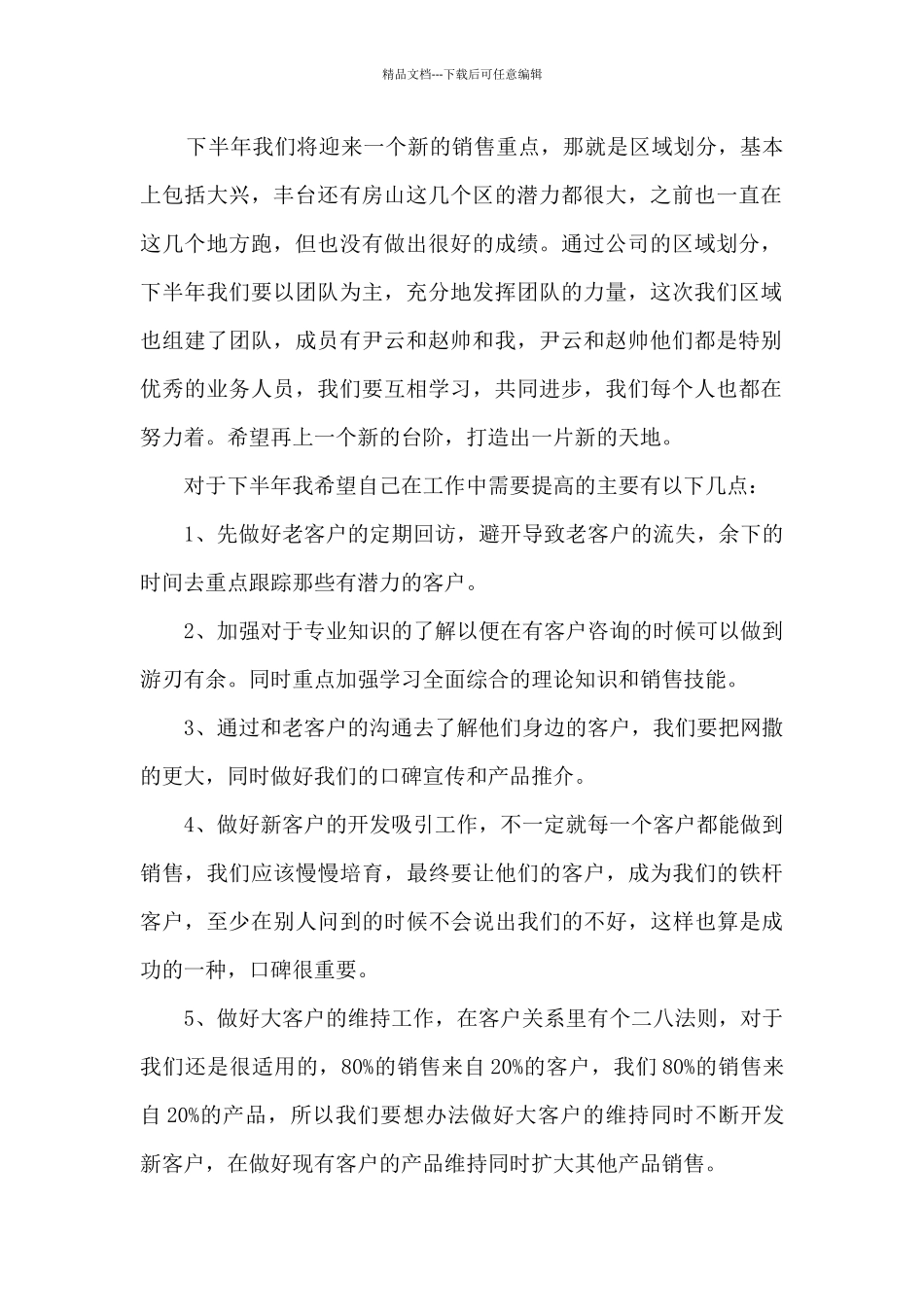 公司团队销售员工作总结范文五篇_第2页