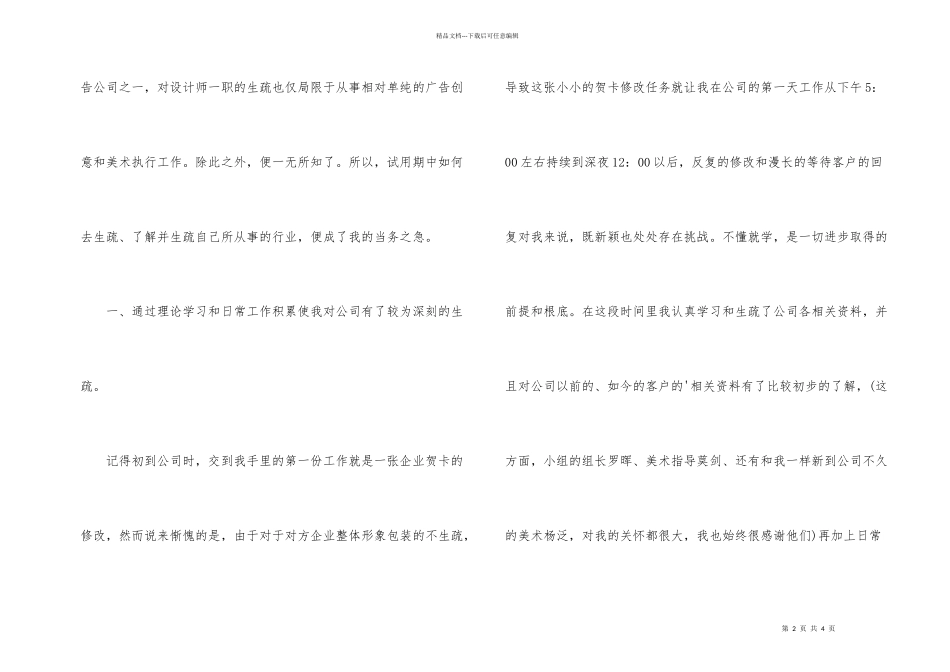 公司平面设计师个人工作总结_第2页