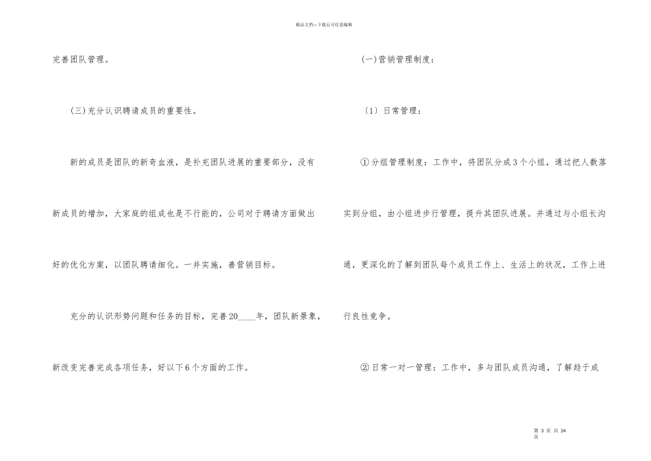 公司经理工作计划_第3页