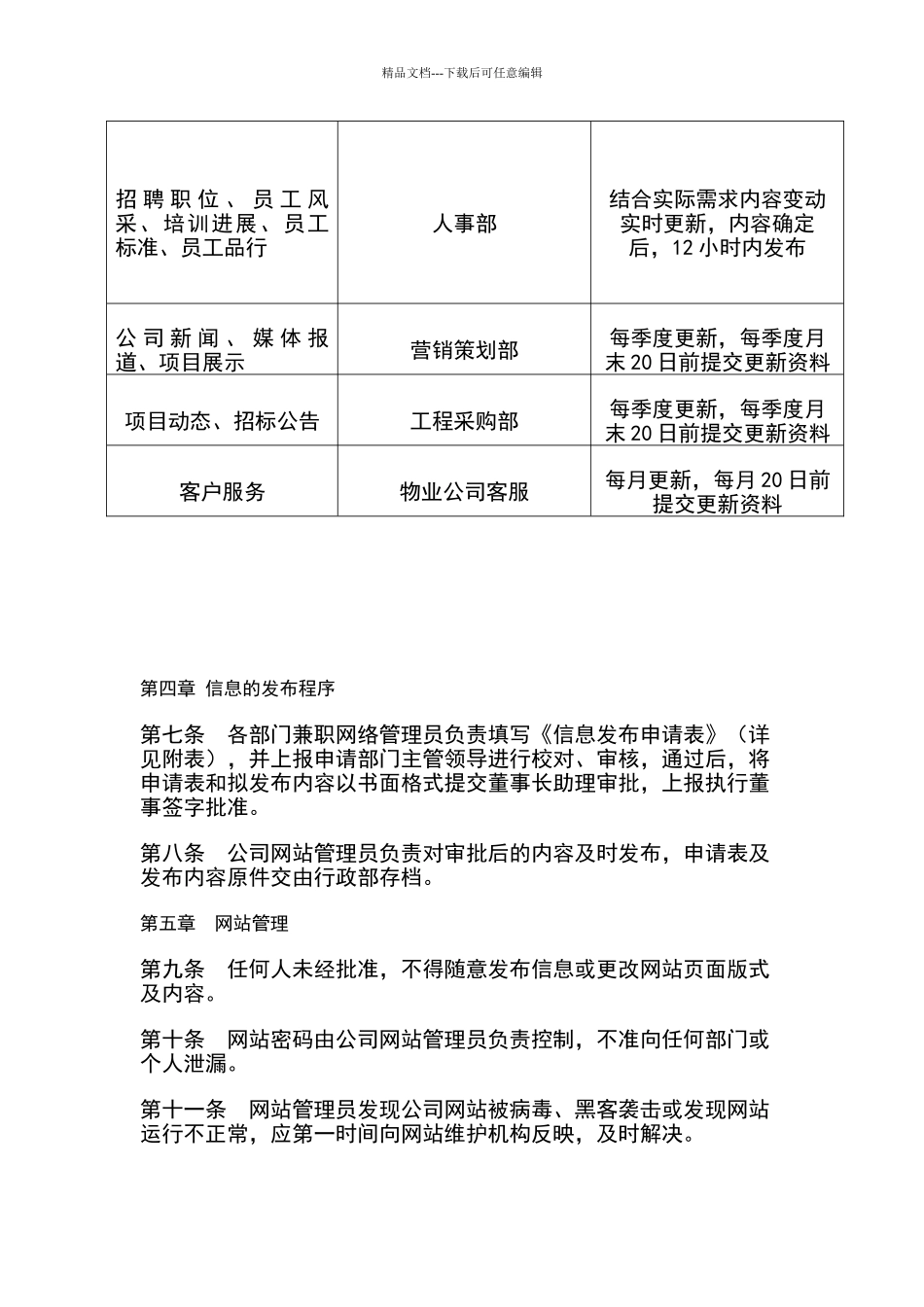 公司网站管理制度_第2页