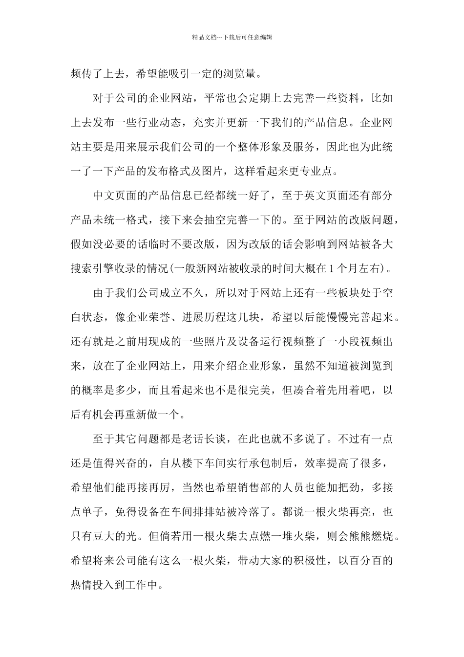 公司网络营销工作年度总结_第2页
